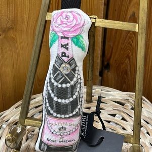 Mini Champagne Bottle Key Chain/Bag Charm